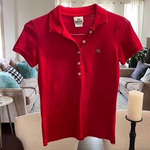Lacoste Slim Fit Women’s Polo Size 38